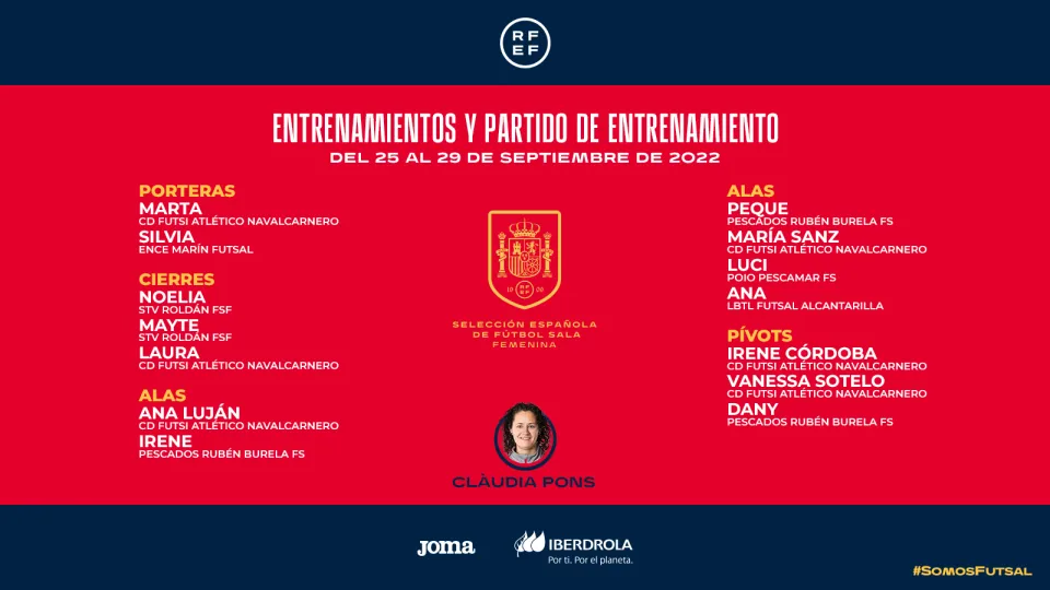 Convocatoria 190922