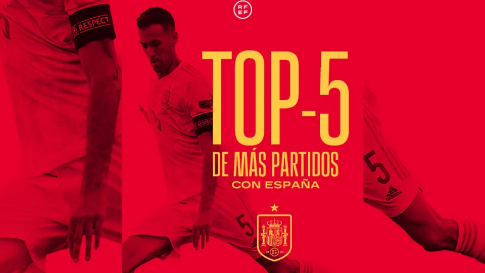 Sergio Busquets amplía su leyenda hasta los 126 partidos con España