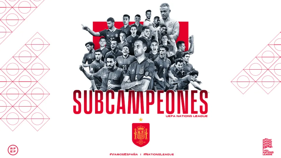 España se proclama subcampeona de la Liga de las Naciones de UEFA