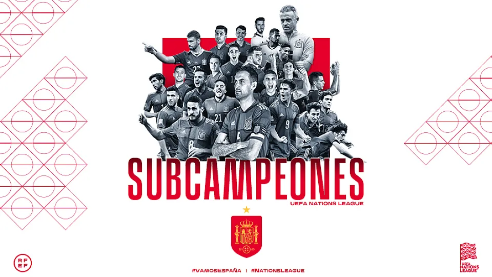 España se proclama subcampeona de la Liga de las Naciones de UEFA