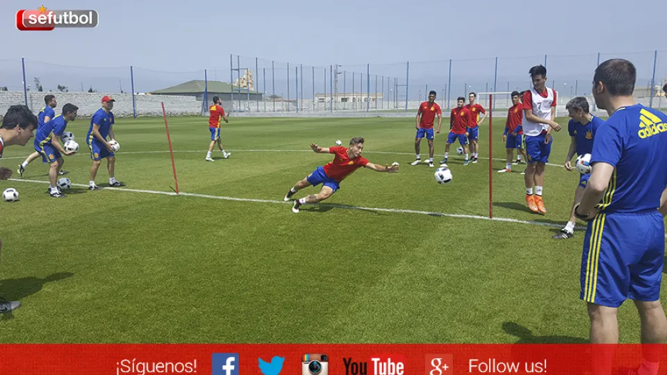GALERÍA | Estas son las mejores imágenes del entrenamiento previo al partido ante Inglaterra en Cuartos de Final