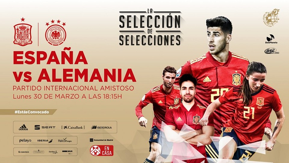 Marco Asensio, Sheila García, Abel Ruiz y JRA representarán a España ante Alemania