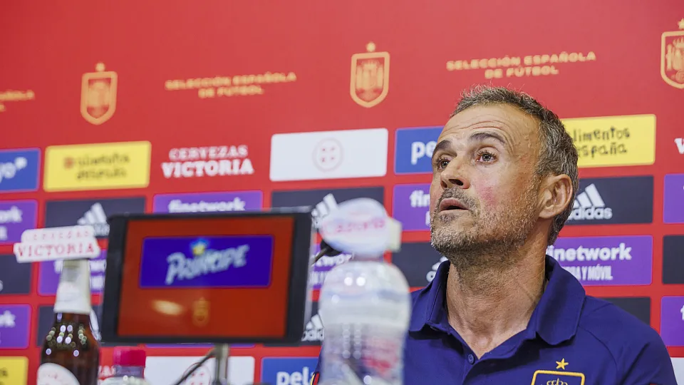 Luis Enrique Martínez, seleccionador nacional de España  