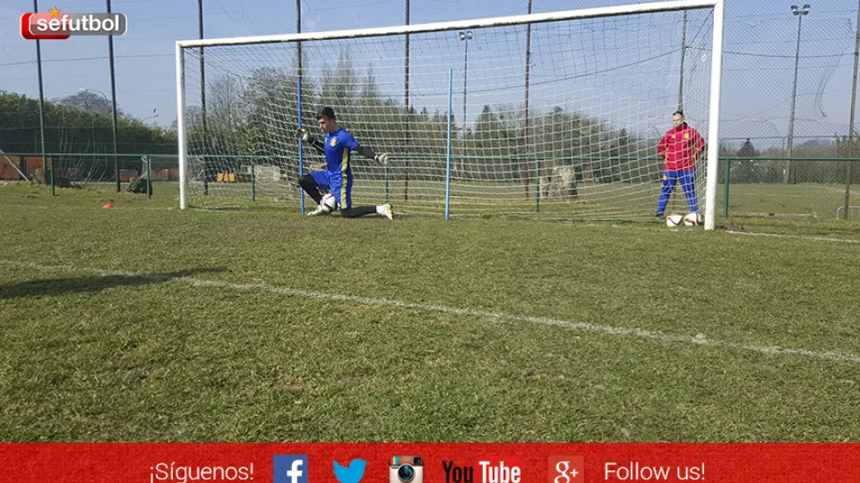 galería de fotos del último entrenamiento de la Selección española Sub-17