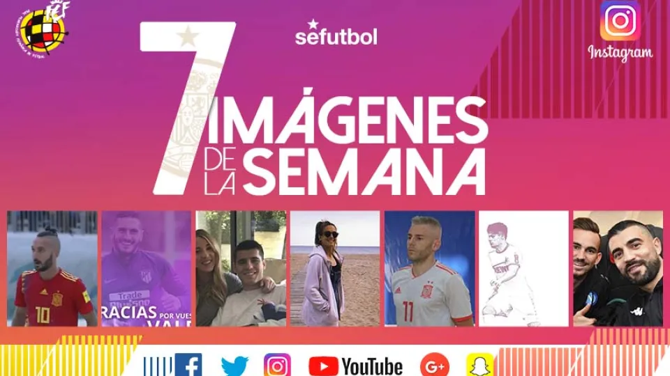 ¡Aquí tienes la semana de nuestros internacionales en Instagram!