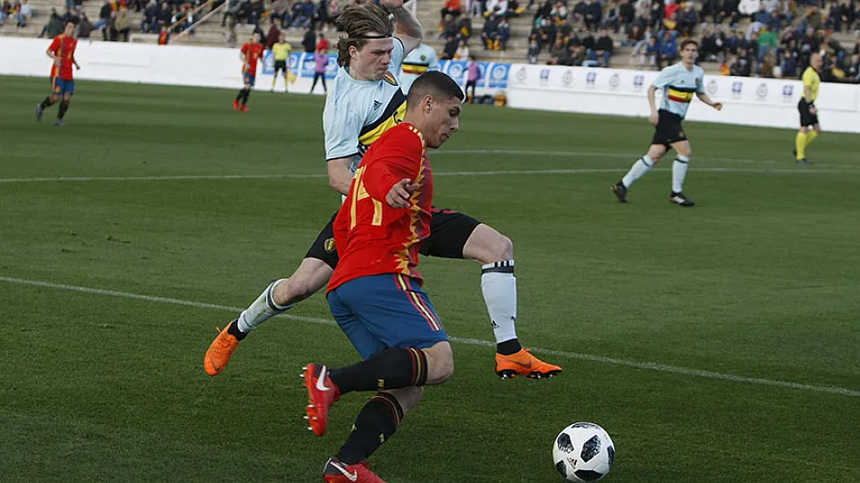 Gorka Zabarte centra a puerta al área