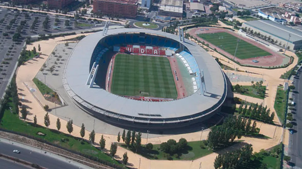 El estadio de los Juegos Mediterráneos, en Almería 