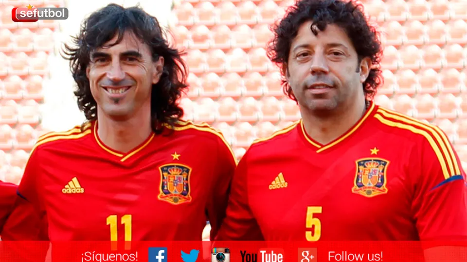 Amavisca e Iván Campo