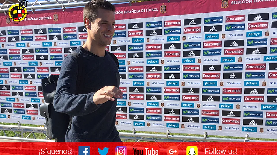 Arranca la concentración con la llegada de los internacionales a la Ciudad del Fútbol