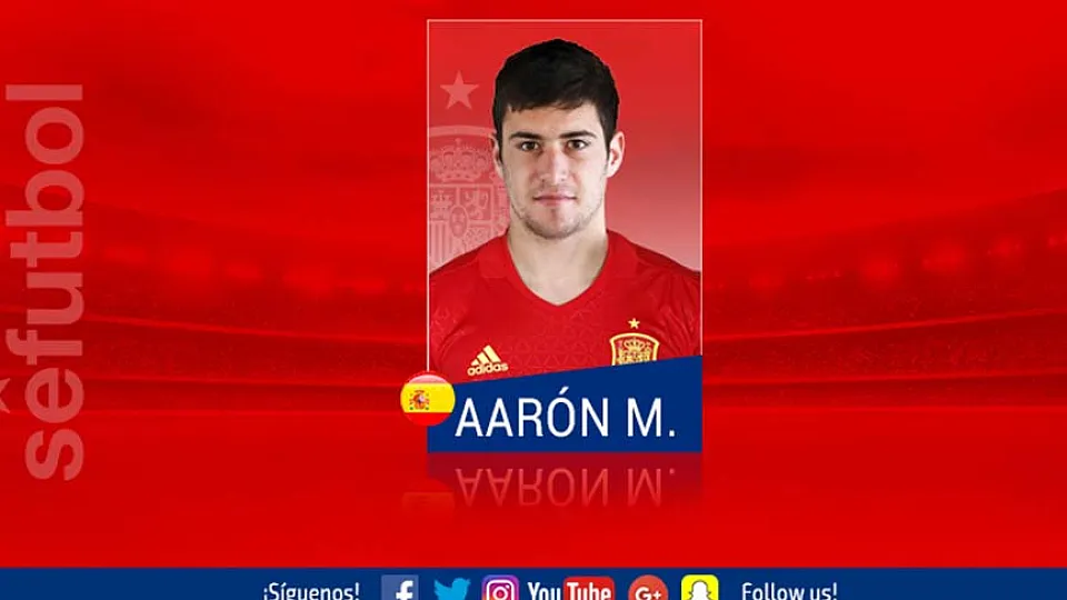 Aaron Martín, baja ante Irlanda del Norte 
