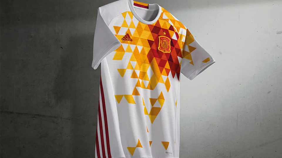 Esta es la segunda camiseta de España para la Eurocopa