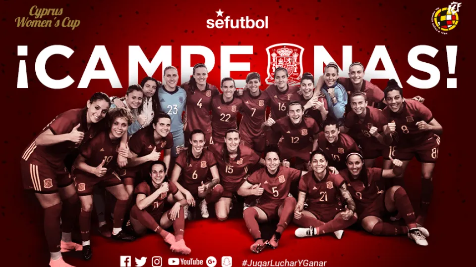 España ganó la Cyprus Cup ante Italia