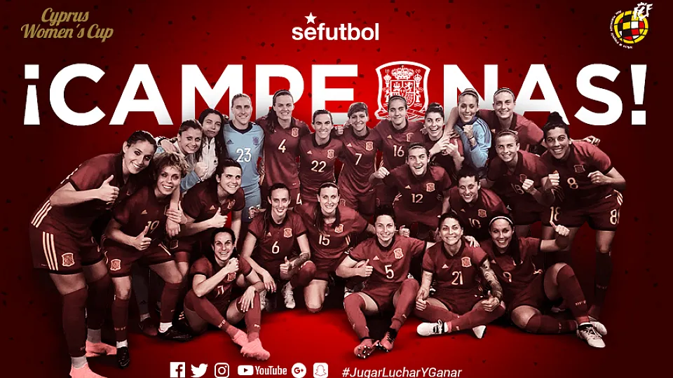 España ganó la Cyprus Cup ante Italia
