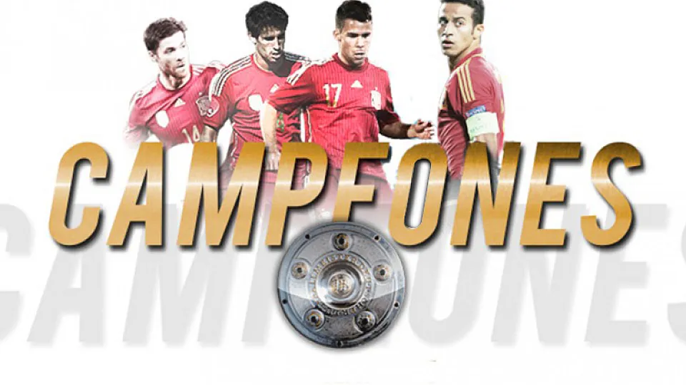 Internacionales de la Selección campeones de bundeslgia