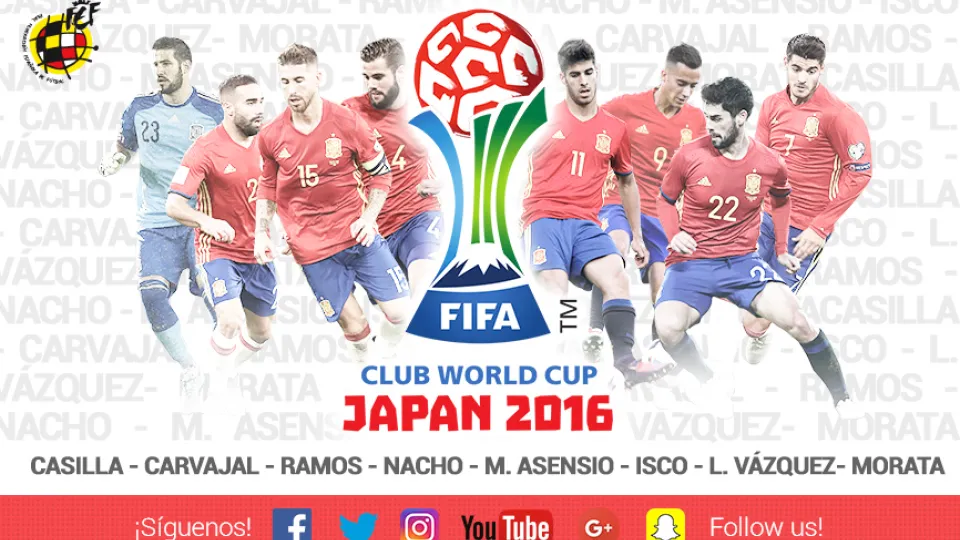 Ocho internacionales se proclaman Campeones de la Copa del Mundo de Clubes con el Real Madrid