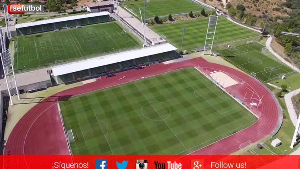 No te pierdas estas imágenes desde el aire de los campos de las Selecciones Españolas de Fútbol