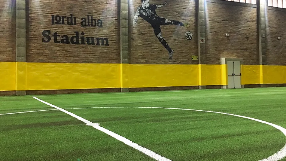 Instalaciones del campus de Jordi Alba