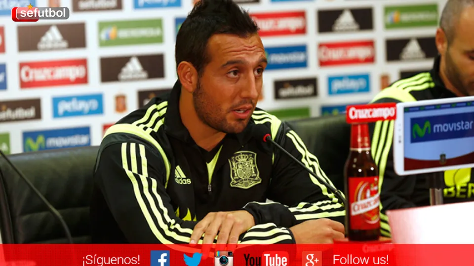 Cazorla en rueda de prensa en Oviedo