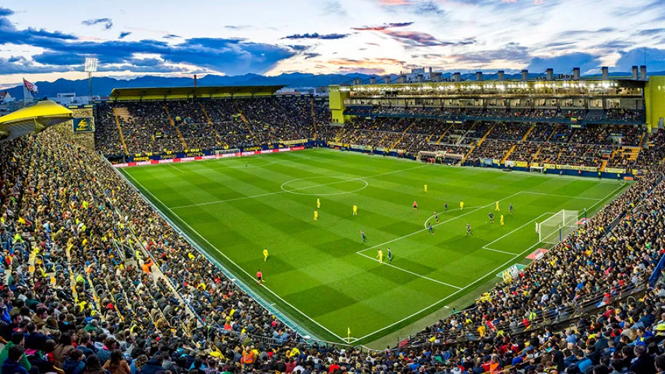 Panorámica del Estadio de la cerámica