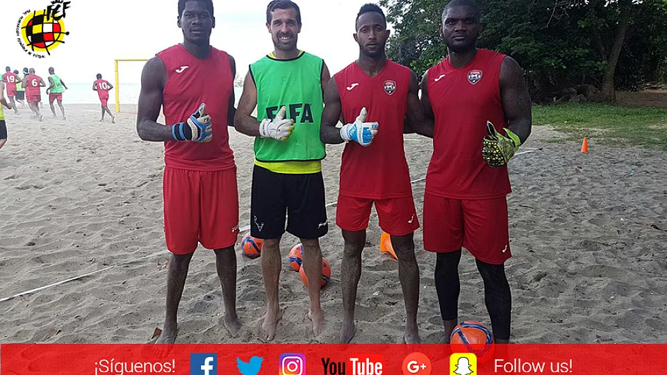 La experiencia de la selección española de fútbol playa al servicio de Trinidad y Tobago
