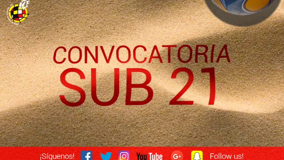 OFICIAL | Lista de convocados para el Talent Beach Soccer Sub-21 de Hungría