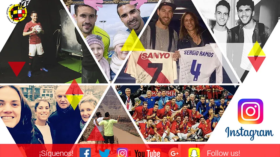 Repasa la semana de nuestros internacionales a través de sus fotos en Instagram