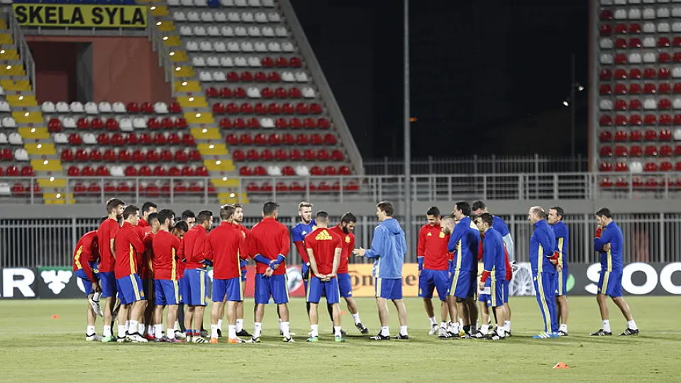 La Selección se ejercitó en el Loro Boriçi 