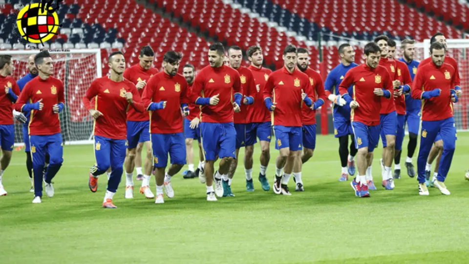 La Selección se ejercitó en Wembley