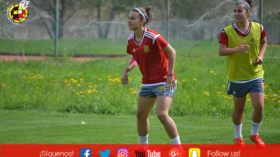 VÍDEO | Goles de todos los colores en el entrenamiento de la Sub-17 femenina