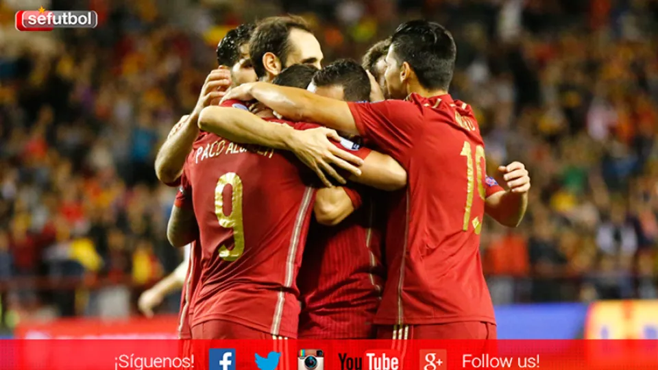 España se abraza tras un gol