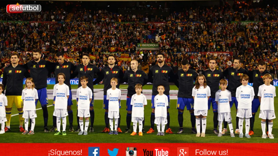 La Selección española de fútbol
