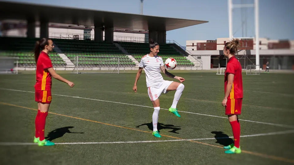 La Selección Española femenina estrena equipación ante Bélgica