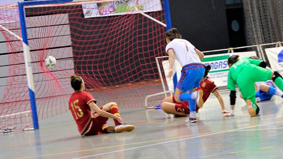 La Selección Española de Fútbol Sala femenina vuelve a ganar a Rusia (3-1)