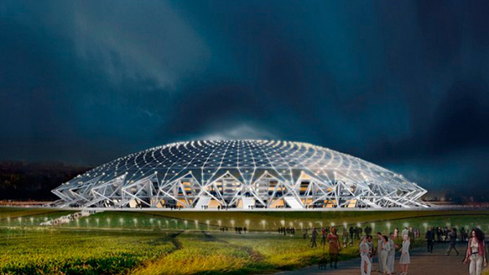 Estadio de Samara Arena uno de los campos más bonitos del Mundial de Rusia