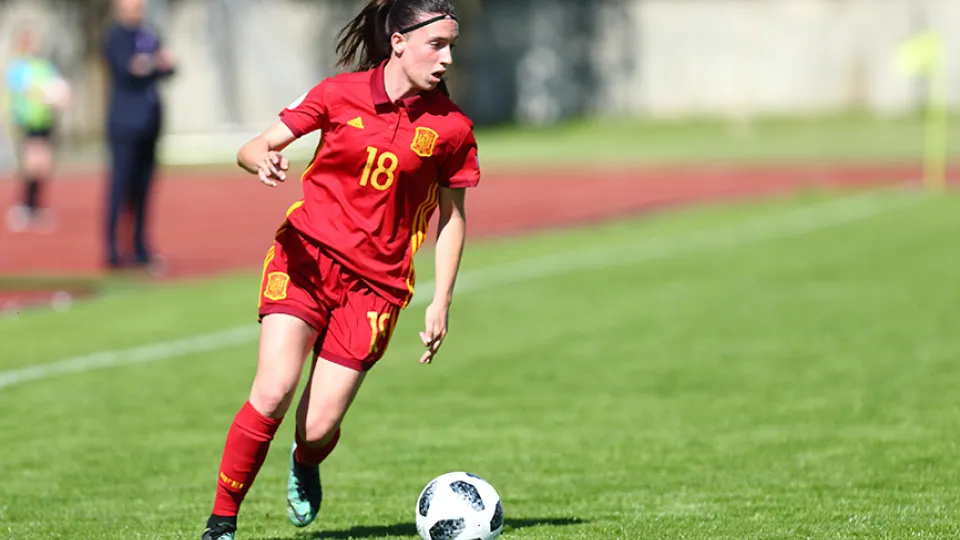 Eva Navarro, en el once ideal del Europeo Sub-17