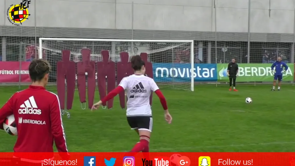 VÍDEO | Así ensayan los libres directos nuestras internacionales absolutas