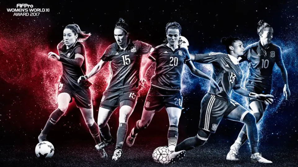 Sandra Paños, Irene Paredes, Silvia Meseguer, Vicky Losada y Jennifer Hermoso, candidatas a entrar en el FIFPro XI