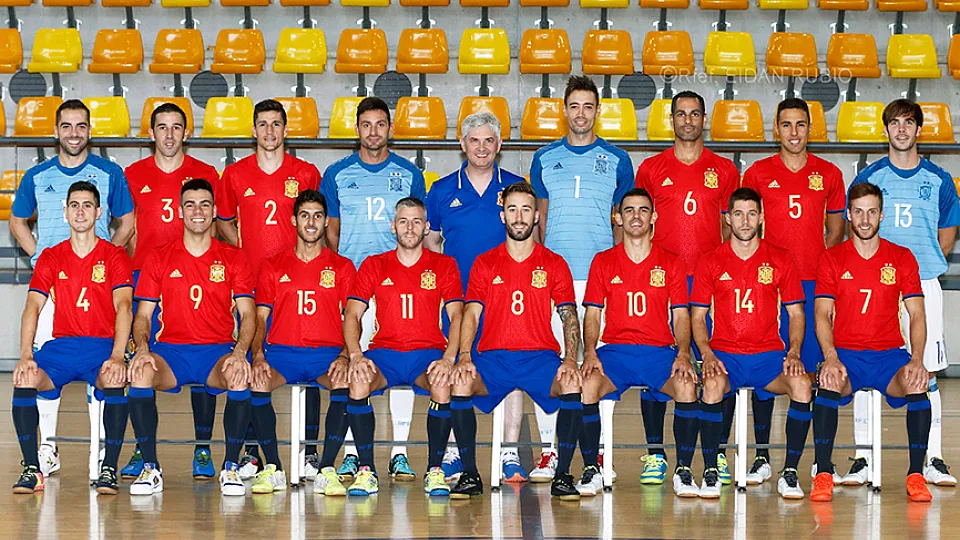 Plantilla de la Selección Española concentrada en la Ciudad del Fútbol