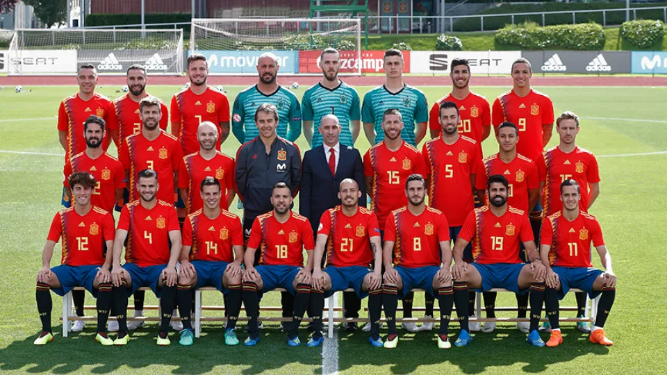Fotografía oficial Campeonato del Mundo Rusia 2018