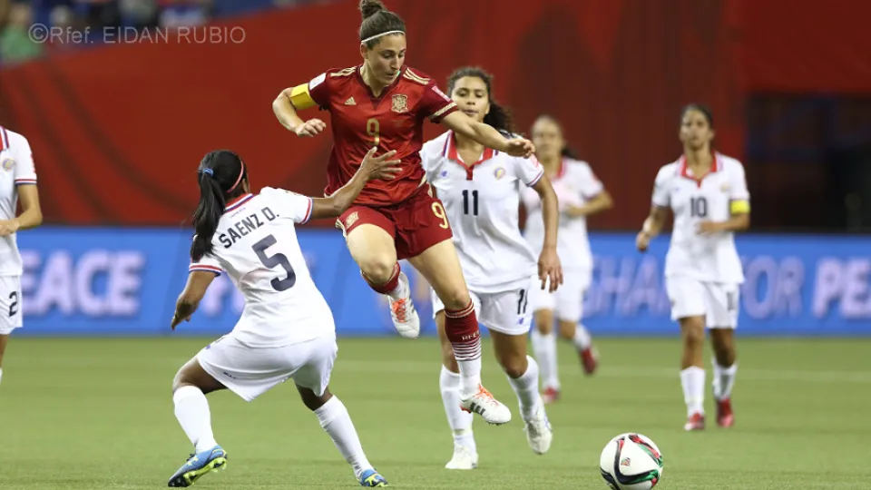 Vero Boquete ante Costa Rica