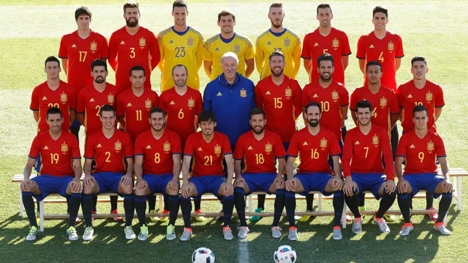 Foto oficial Selección española