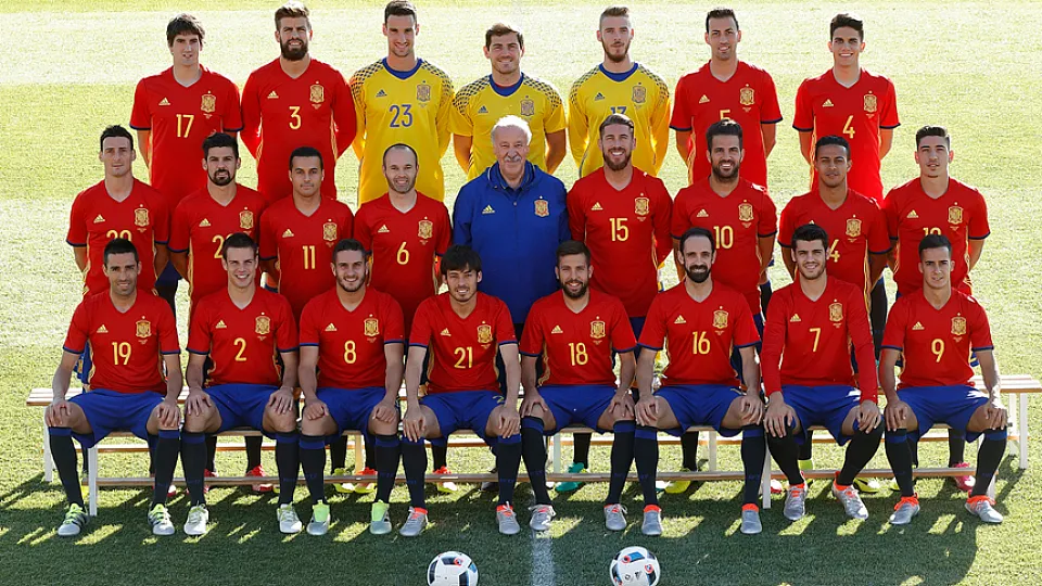 Foto oficial Selección española