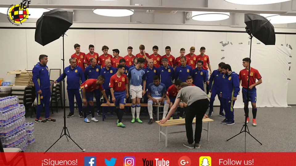 VÍDEO | ¡No te pierdas la sesión de fotos de UEFA con nuestros internacionales!