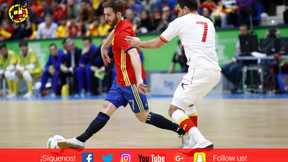 GALERÍA | Estas son las mejores imágenes del partido de la Selección de Fútbol Sala ante Montenegro