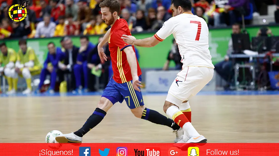 GALERÍA | Estas son las mejores imágenes del partido de la Selección de Fútbol Sala ante Montenegro