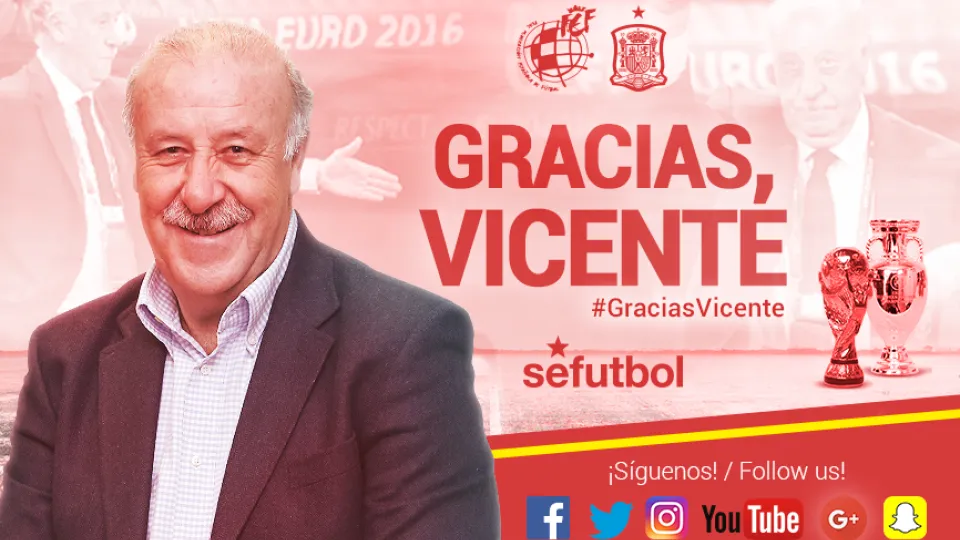#GraciasVicente