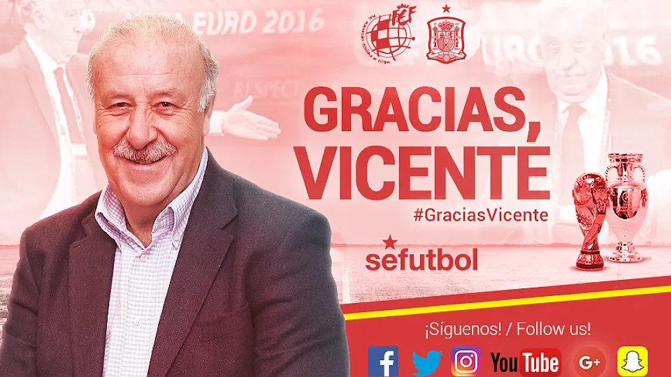 #GraciasVicente
