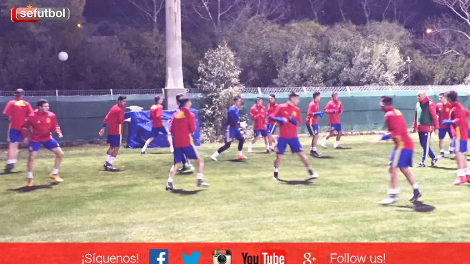 La Selección Española Sub-17 se entrena en Grecia antes del amistoso ante los helenos
