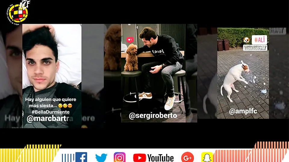 Echamos un vistazo a las stories de nuestros internacionales ¡No te los pierdas!