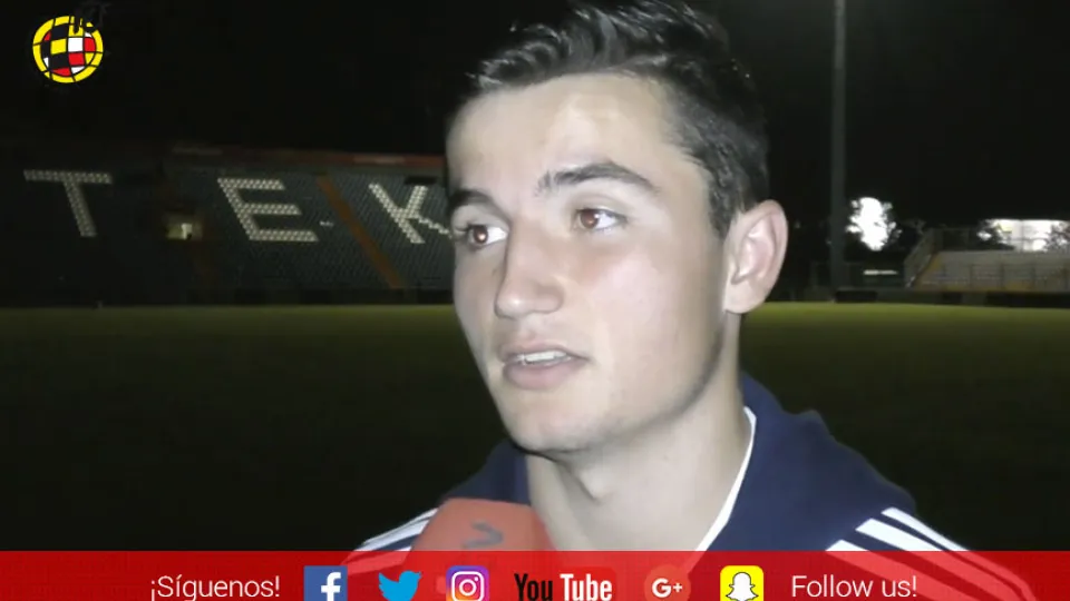 Hugo Guillamón: "En el penalti he aguantado al portero y finalmente lo he lanzado raso a un lado" 